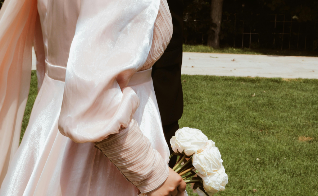 robe de mariée de couleur