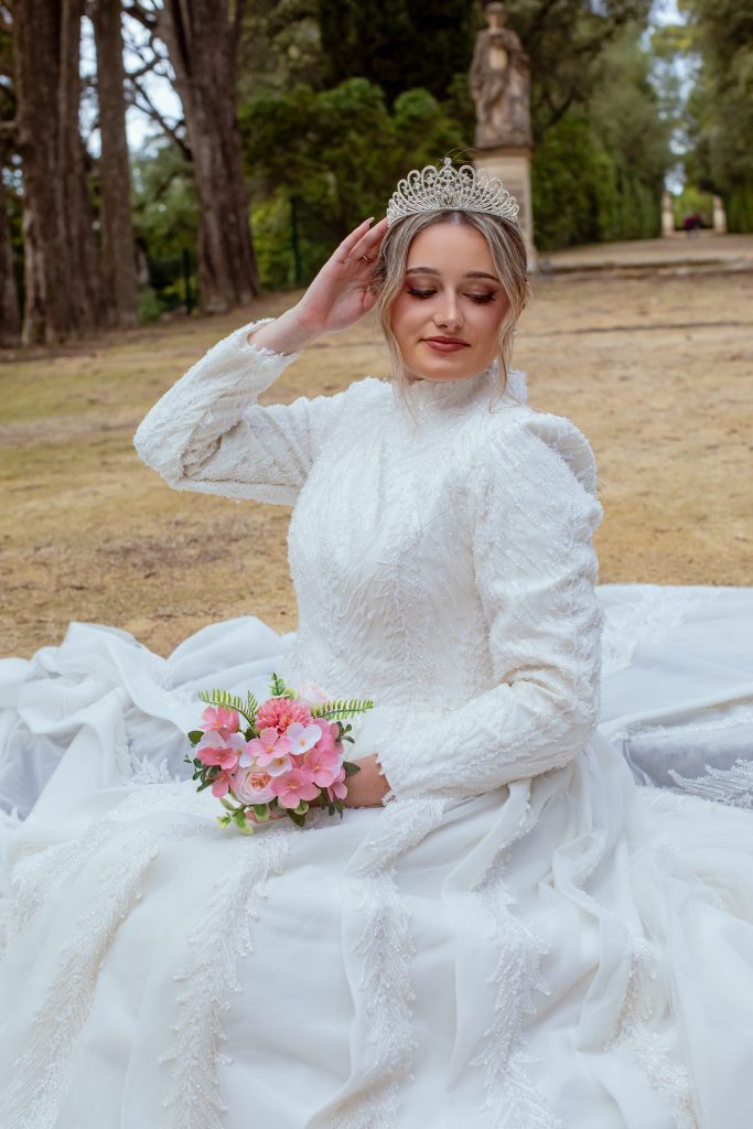 La robe de mariée princesse Nour Élégance