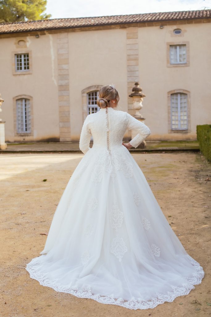 Robe de mariée musulmane : modernité élégance